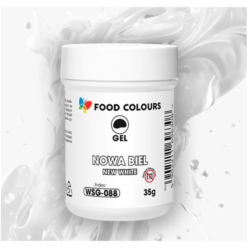 BARWNIK W ŻELU EXTRA BIAŁY (35 G)