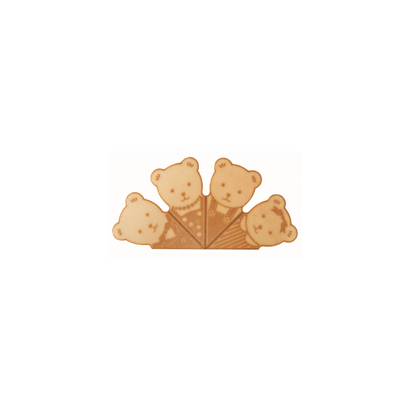 DEKORACJA WAFLOWA MISIE (360 SZT)