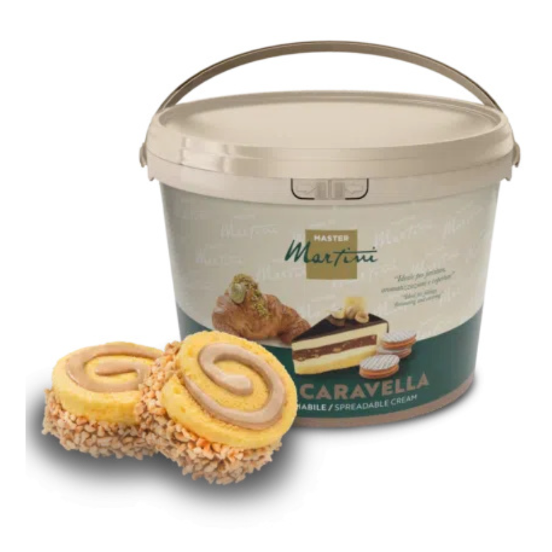 KREM ORZECHOWO MLECZNY CARAVELLA GRAN LATTE E NOCCIOLA (5 KG)