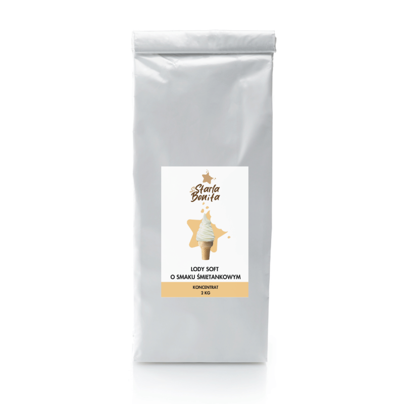 MIESZANKA DO LODÓW SOFT ŚMIETANKOWYCH (2 KG)