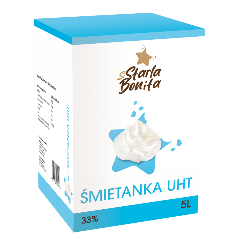 ŚMIETANKA UHT 33% (5 L)