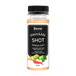 SHOT O SMAKU IMBIROWO JABŁKOWYM Z CHILI (65 ML)