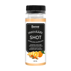 SHOT IMBIROWO POMARAŃCZOWY Z KURKUMĄ (65 ML)