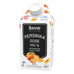 PUREE BRZOSKWINIOWE PREMIUM 100% (500 ML)