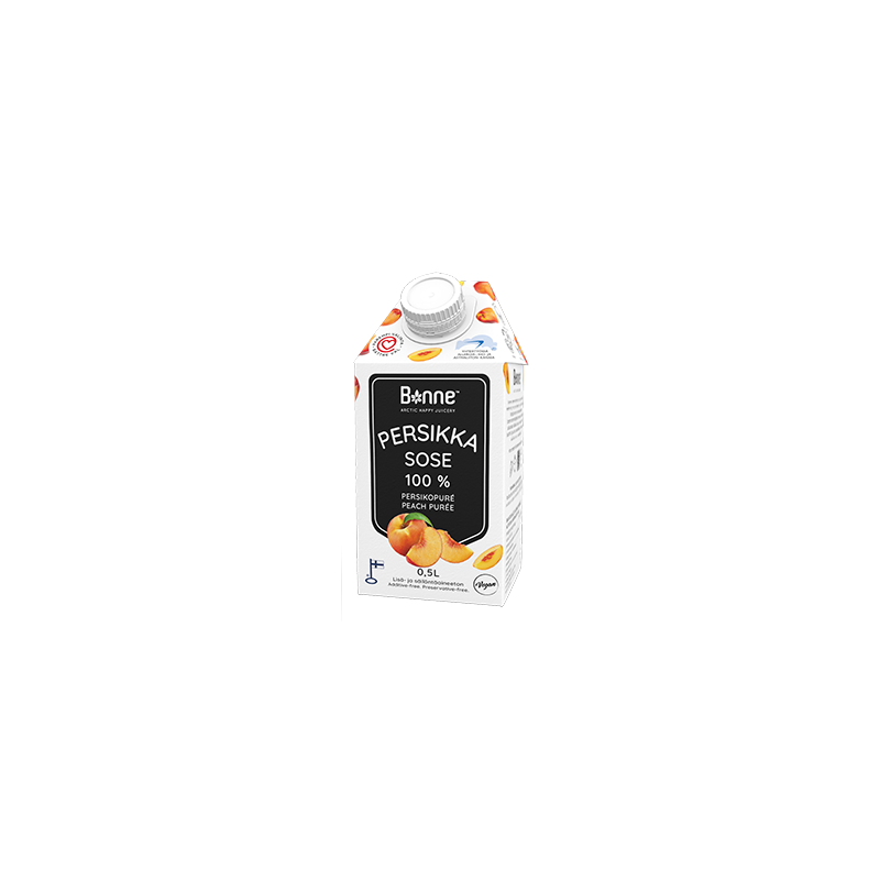 PUREE BRZOSKWINIOWE PREMIUM 100% (500 ML)