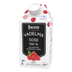 PUREE MALINOWE PREMIUM 100% (500 ML)