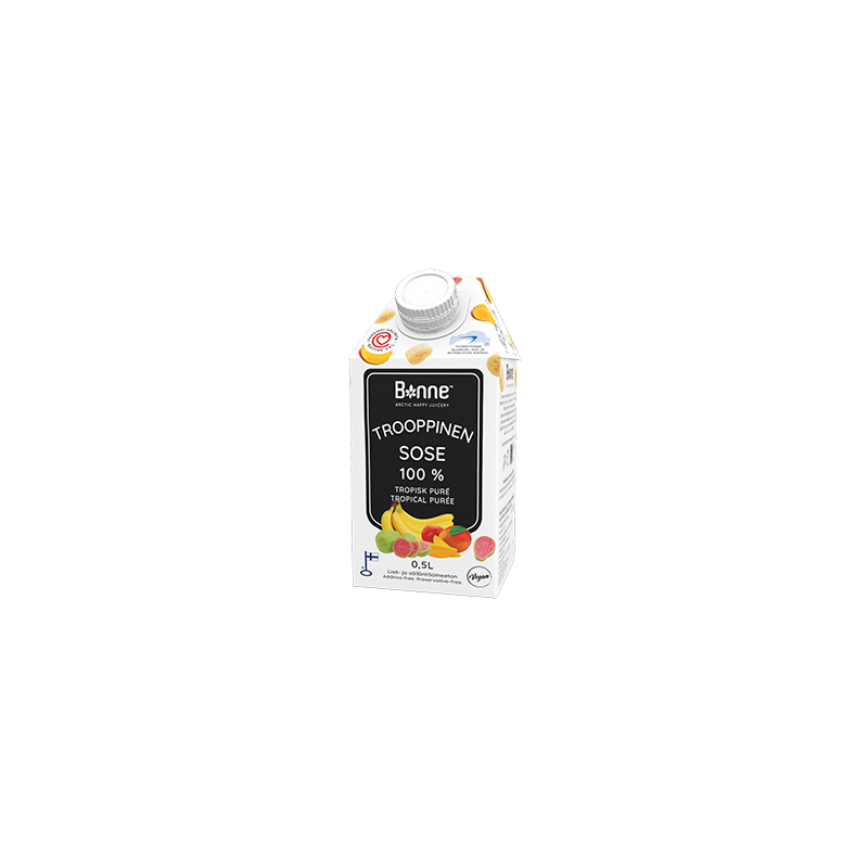 PUREE OWOCE TROPIKALNE PREMIUM 100% (500 ML)