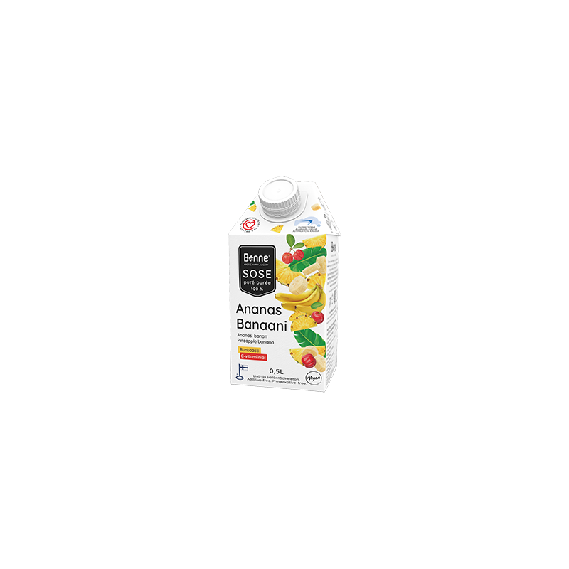 PUREE ANANAS BANAN I ACEROLA PREMIUM 100% (500 ML)
