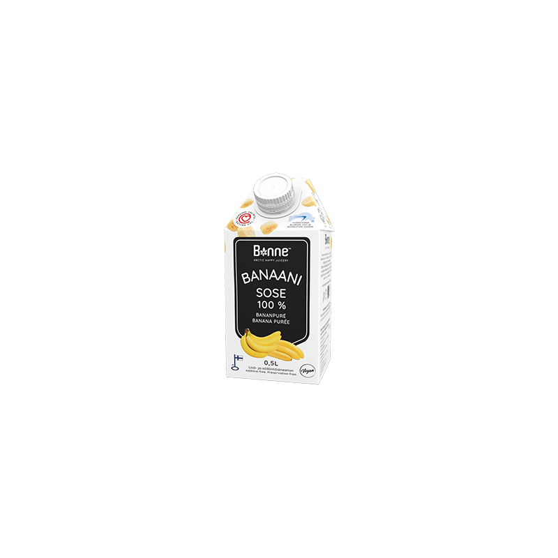 PUREE BANANOWE PREMIUM 100% (500 ML)